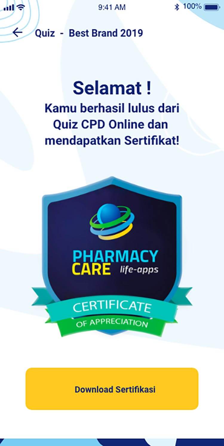 pharmacycare sertifikat